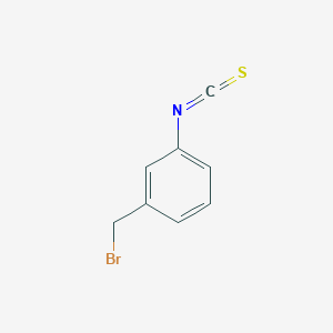 molecular formula C8H6BrNS B118926 3-(Bromomethyl)phenyl isothiocyanate CAS No. 155863-31-3
