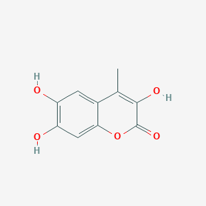 molecular formula C10H8O5 B11892619 3,6,7-Trihydroxy-4-methyl-2H-chromen-2-one 