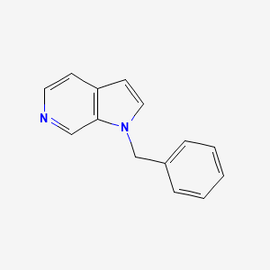 molecular formula C14H12N2 B11892698 1-benzyl-1H-pyrrolo[2,3-c]pyridine 