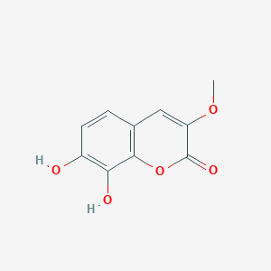 molecular formula C10H8O5 B11892746 7,8-Dihydroxy-3-methoxy-2H-chromen-2-one 