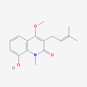 molecular formula C16H19NO3 B118931 Glycosolone CAS No. 67879-81-6
