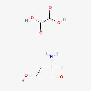 molecular formula C7H13NO6 B11893342 2-(3-Aminooxetan-3-YL)ethanol oxalate CAS No. 1404373-81-4