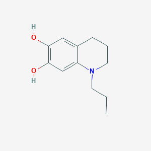 molecular formula C12H17NO2 B11893514 1-Propyl-1,2,3,4-tetrahydroquinoline-6,7-diol 