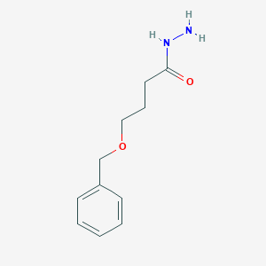 molecular formula C11H16N2O2 B11893615 4-(Benzyloxy)butanehydrazide 