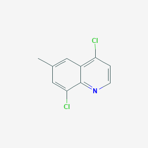 molecular formula C10H7Cl2N B11893618 4,8-Dichloro-6-methylquinoline CAS No. 948292-39-5
