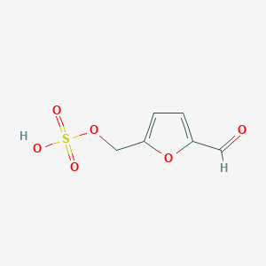 molecular formula C6H6O6S B118937 5-磺氧甲基糠醛 CAS No. 159091-35-7