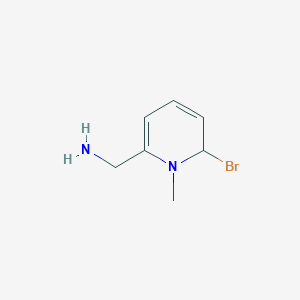 molecular formula C7H11BrN2 B11894127 (6-Bromo-1-methyl-1,6-dihydropyridin-2-yl)methanamine 