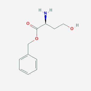 molecular formula C11H15NO3 B11894471 (S)-Benzyl 2-amino-4-hydroxybutanoate 