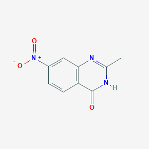 molecular formula C9H7N3O3 B11894678 2-Methyl-7-nitroquinazolin-4-ol CAS No. 24688-29-7