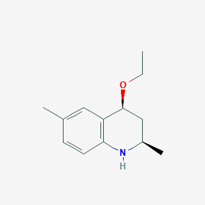 molecular formula C13H19NO B11894685 (2R,4S)-4-Ethoxy-2,6-dimethyl-1,2,3,4-tetrahydroquinoline 
