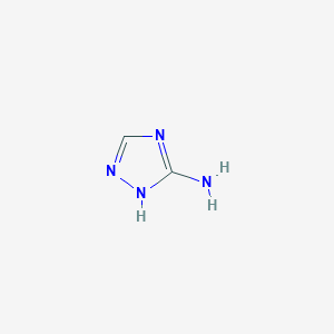 molecular formula C2H4N4 B118947 Amitrol CAS No. 61-82-5