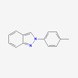 molecular formula C14H12N2 B11894721 2-(p-Tolyl)-2H-indazole CAS No. 3682-73-3