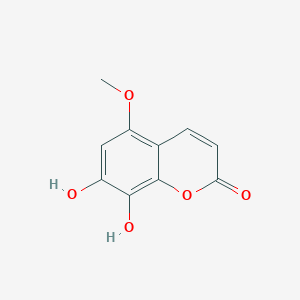molecular formula C10H8O5 B11894729 7,8-Dihydroxy-5-methoxy-2H-chromen-2-one 