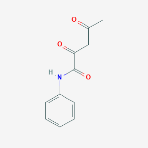 molecular formula C11H11NO3 B11894961 2,4-Dioxo-N-phenylpentanamide CAS No. 503300-35-4
