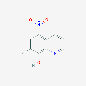 molecular formula C10H8N2O3 B11895544 7-Methyl-5-nitroquinolin-8-ol 