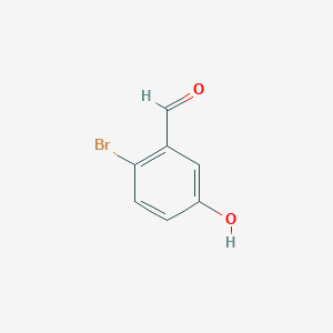 molecular formula C7H5BrO2 B118957 2-Bromo-5-hydroxybenzaldehyde CAS No. 1761-61-1