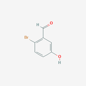 molecular formula C7H5BrO2 B118957 5-Bromosalicylaldehyde CAS No. 1761-61-1