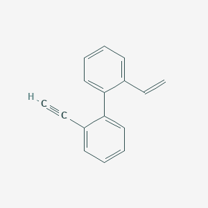 molecular formula C16H12 B11896327 2-Ethynyl-2'-vinyl-1,1'-biphenyl 