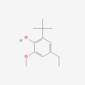 molecular formula C13H20O2 B11896469 2-(tert-Butyl)-4-ethyl-6-methoxyphenol 