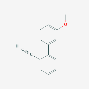 molecular formula C15H12O B11896804 2-Ethynyl-3'-methoxy-1,1'-biphenyl 