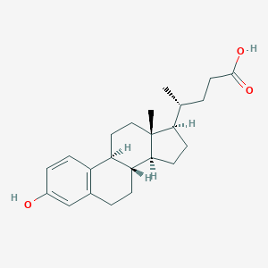 3-Hydroxy-19-nor-1,3,5(10)-cholatrien-24-oic acid