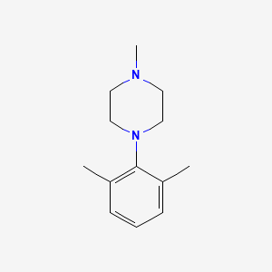molecular formula C13H20N2 B11897048 1-(2,6-Dimethylphenyl)-4-methylpiperazine 