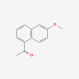 molecular formula C13H12O2 B11897467 1-(6-Methoxy-1-naphthyl)ethan-1-one CAS No. 58149-89-6