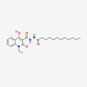molecular formula C24H35N3O4 B1189763 Gsk3-IN-3 