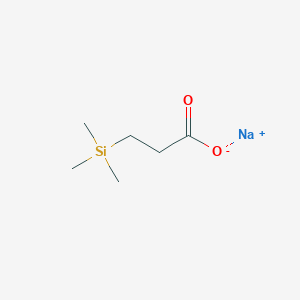 molecular formula C6H13NaO2Si B118977 Sodium 3-(trimethylsilyl)propionate CAS No. 37013-20-0