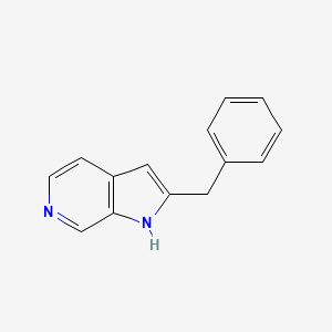 molecular formula C14H12N2 B11897754 2-Benzyl-1H-pyrrolo[2,3-c]pyridine 