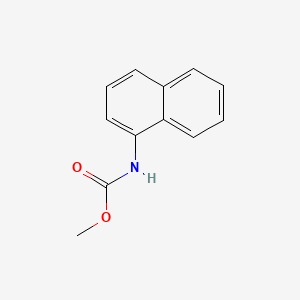 molecular formula C12H11NO2 B11897944 Methyl N-(1-naphthyl)carbamate CAS No. 5449-00-3