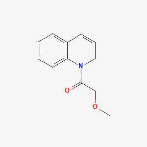molecular formula C12H13NO2 B11898315 2-Methoxy-1-(quinolin-1(2h)-yl)ethanone CAS No. 30831-86-8