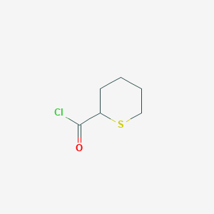 molecular formula C6H9ClOS B118988 Thiane-2-carbonyl chloride CAS No. 147164-54-3