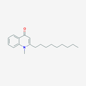 molecular formula C19H27NO B118990 1-Methyl-2-nonylquinolin-4(1H)-one CAS No. 68353-24-2