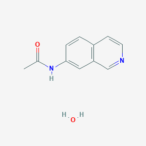 molecular formula C11H12N2O2 B11899924 N-(isoquinolin-7-yl)acetamide hydrate 
