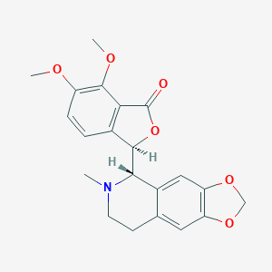 molecular formula C21H21NO6 B119000 (+)-Hydrastine CAS No. 29617-43-4