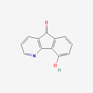 molecular formula C12H7NO2 B11900181 9-Hydroxy-5H-indeno[1,2-b]pyridin-5-one 