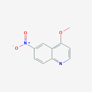 molecular formula C10H8N2O3 B11900336 4-Methoxy-6-nitroquinoline CAS No. 874498-45-0
