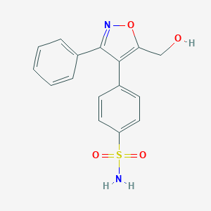 molecular formula C16H14N2O4S B119009 1-Hydroxyvaldecoxib CAS No. 181695-81-8