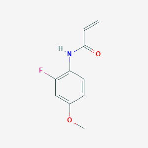 molecular formula C10H10FNO2 B11901015 N-(2-fluoro-4-methoxyphenyl)prop-2-enamide 