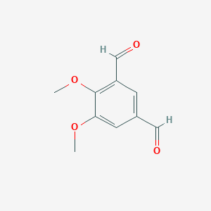 molecular formula C10H10O4 B11901057 4,5-Dimethoxyisophthalaldehyde 