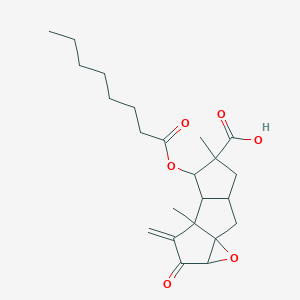 molecular formula C23H32O6 B119013 Phellodonic acid CAS No. 152613-17-7
