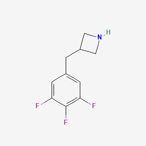molecular formula C10H10F3N B11901483 3-(3,4,5-Trifluorobenzyl)azetidine 