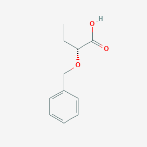 molecular formula C11H14O3 B11901667 (R)-2-(benzyloxy)butanoic acid 