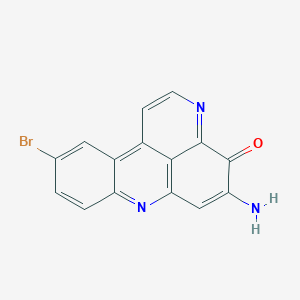 molecular formula C15H8BrN3O B119017 Pantherinine CAS No. 152606-66-1