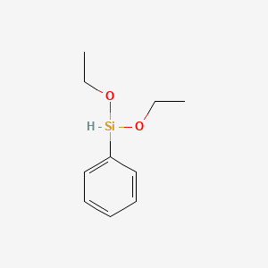 molecular formula C10H16O2Si B11901893 diethoxy(phenyl)silane 