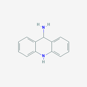 molecular formula C13H12N2 B11902009 9,10-Dihydroacridin-9-amine CAS No. 114990-34-0