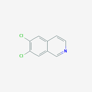 molecular formula C9H5Cl2N B11902074 6,7-Dichloroisoquinoline 