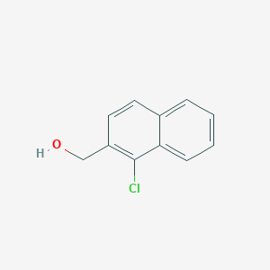 molecular formula C11H9ClO B11902116 1-Chloronaphthalene-2-methanol 