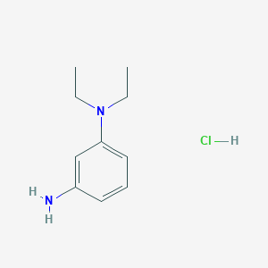 molecular formula C10H17ClN2 B11902266 N,N-Diethyl-1,3-benzenediamine Hydrochloride 